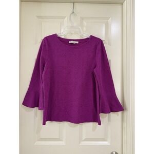 LOFT women pink top size M